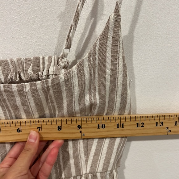 Altered state farms, open back stripped mini dress size small - Picture 7 of 8